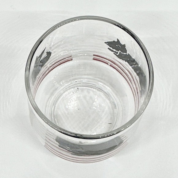 1 vintage Scottish Terrier Juice Glass 3in tall replacement glass - Picture 6 of 7